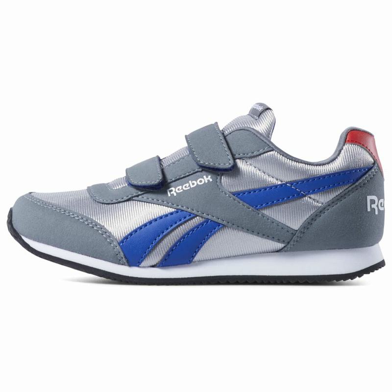 Tenisi Reebok Royal Classic Jogger 2 Baieti Gri/Albastru Regal/Rosii/Albi Romania XG1060XF